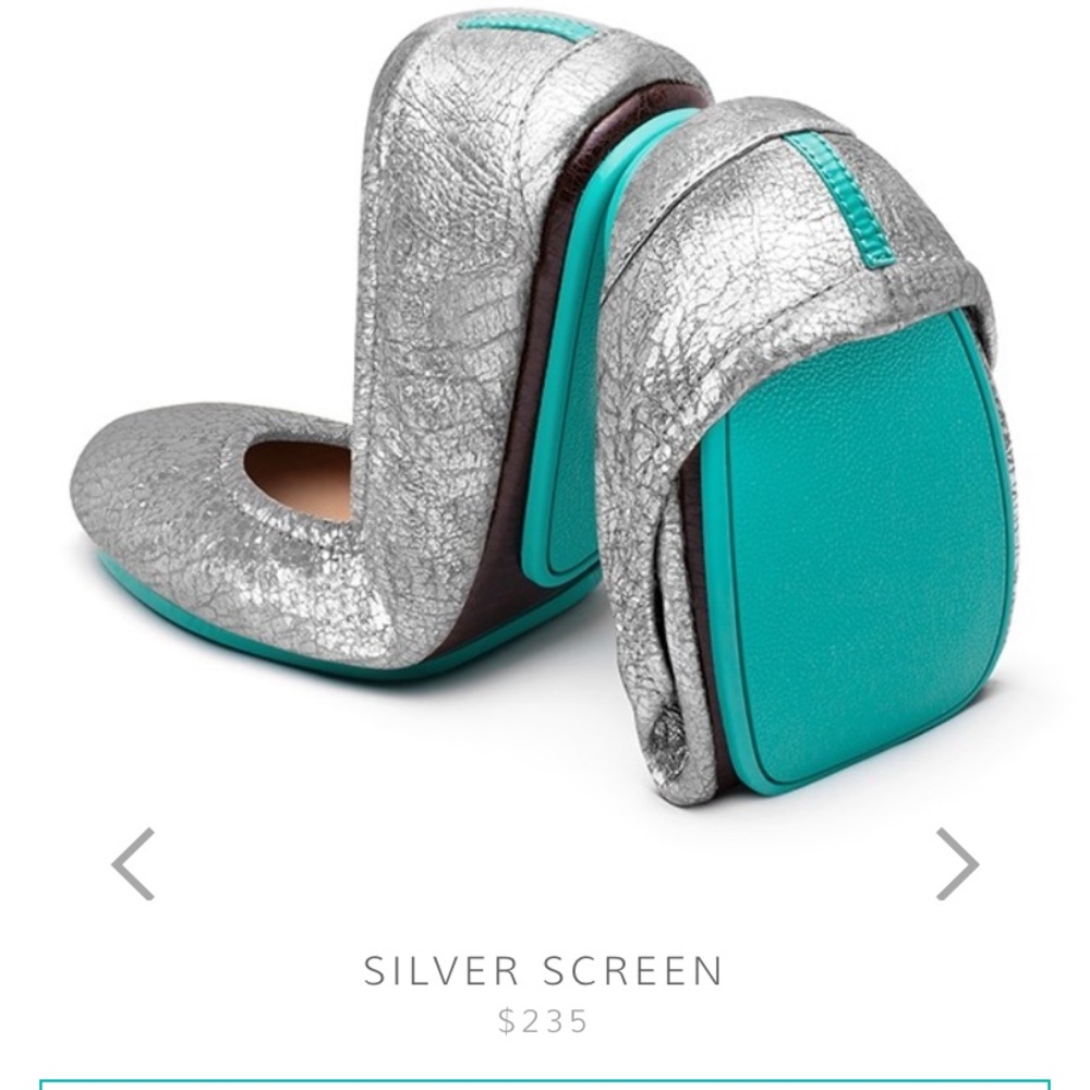 Silver Screen Tieks. Size 9